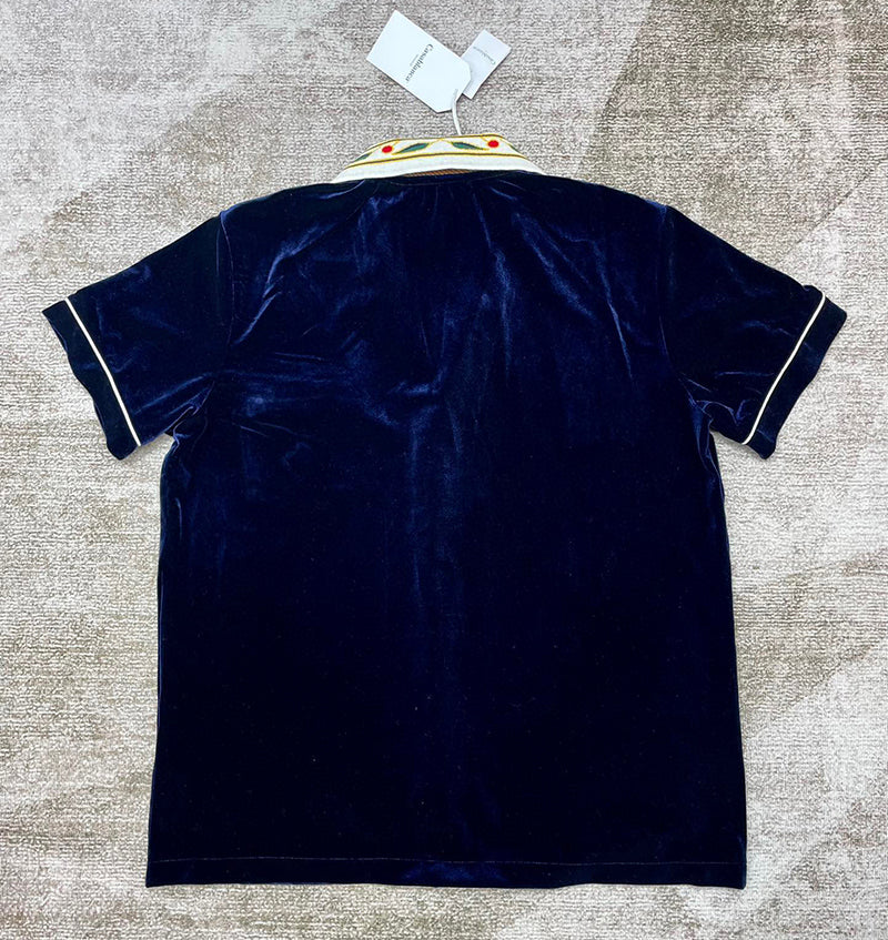 Casablanca Velour Laurel Shirt
