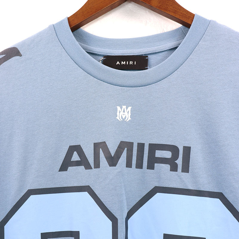 AMIRI 22 SKATER TEE - BLUE