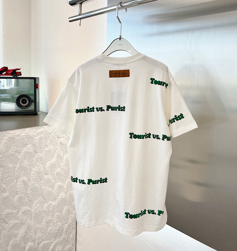 Louis Vuitton Tourist VS Purist Printed Tee Green