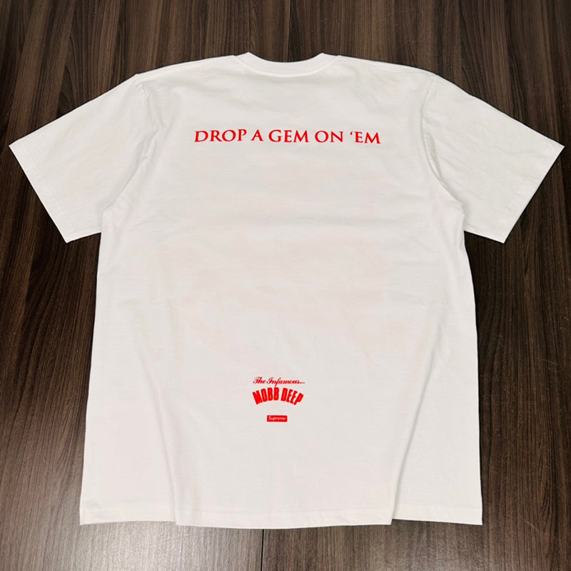 Supreme Mobb Deep Dragon Tee White