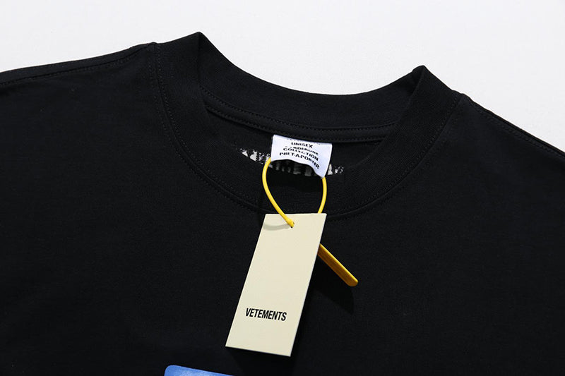 VETEMENTS VET T-shirt | Black
