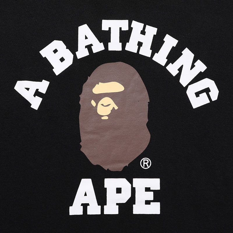BAPE Color College Tee Black