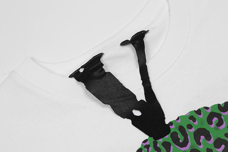 Vlone Rodman Cheetah T-shirt White