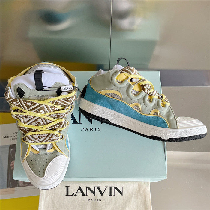 Lanvin Curb Sneaker Blue Grey