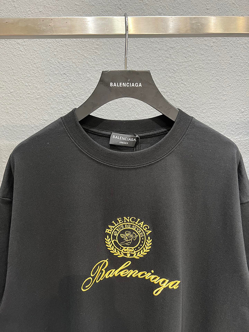 Balenciaga QIXI CREST T-SHIRT MEDIUM FIT