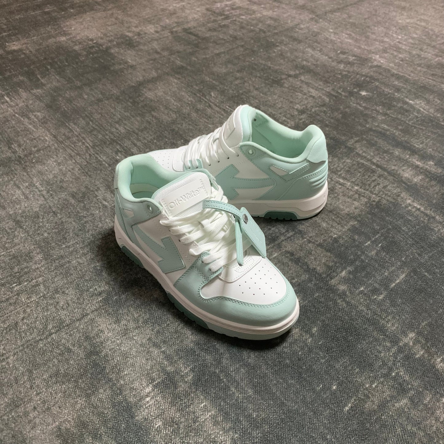 Off-White Out of Office Mint White