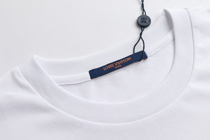 Louis Vuitton x YK Psychedelic Flower Regular T-Shirt White
