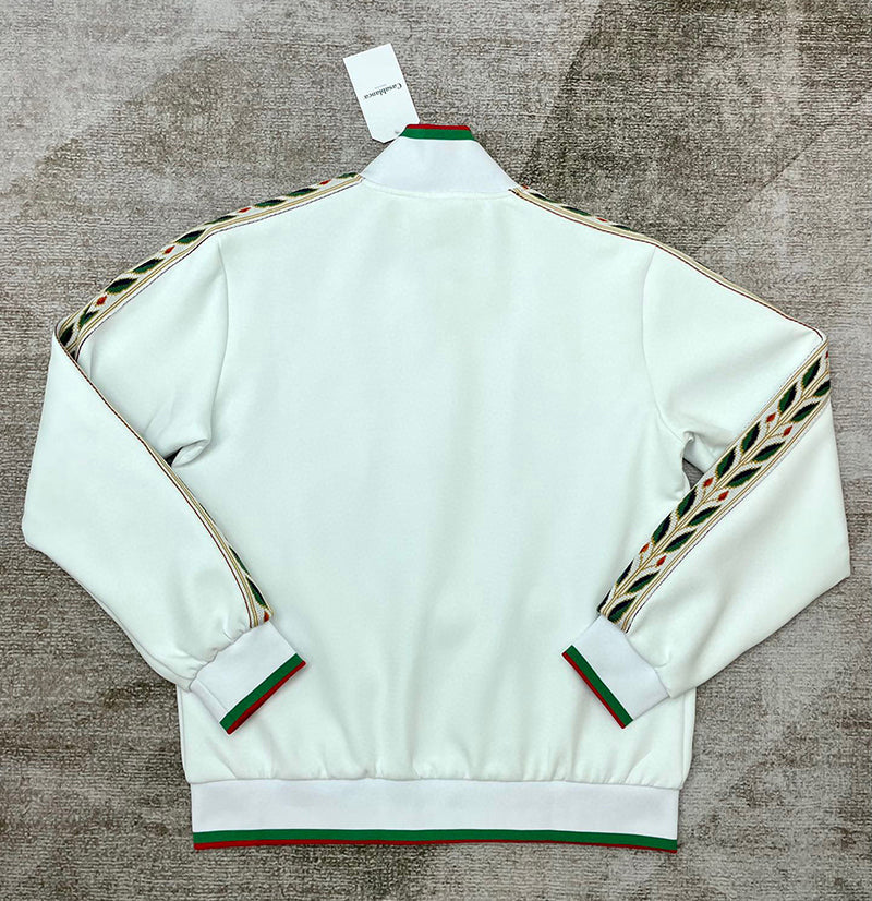 Casablanca Laurel Track Jacket White