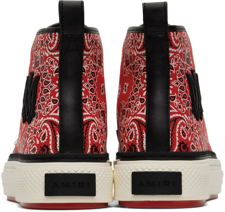 AMIRI Red Bandana M.A. Court High