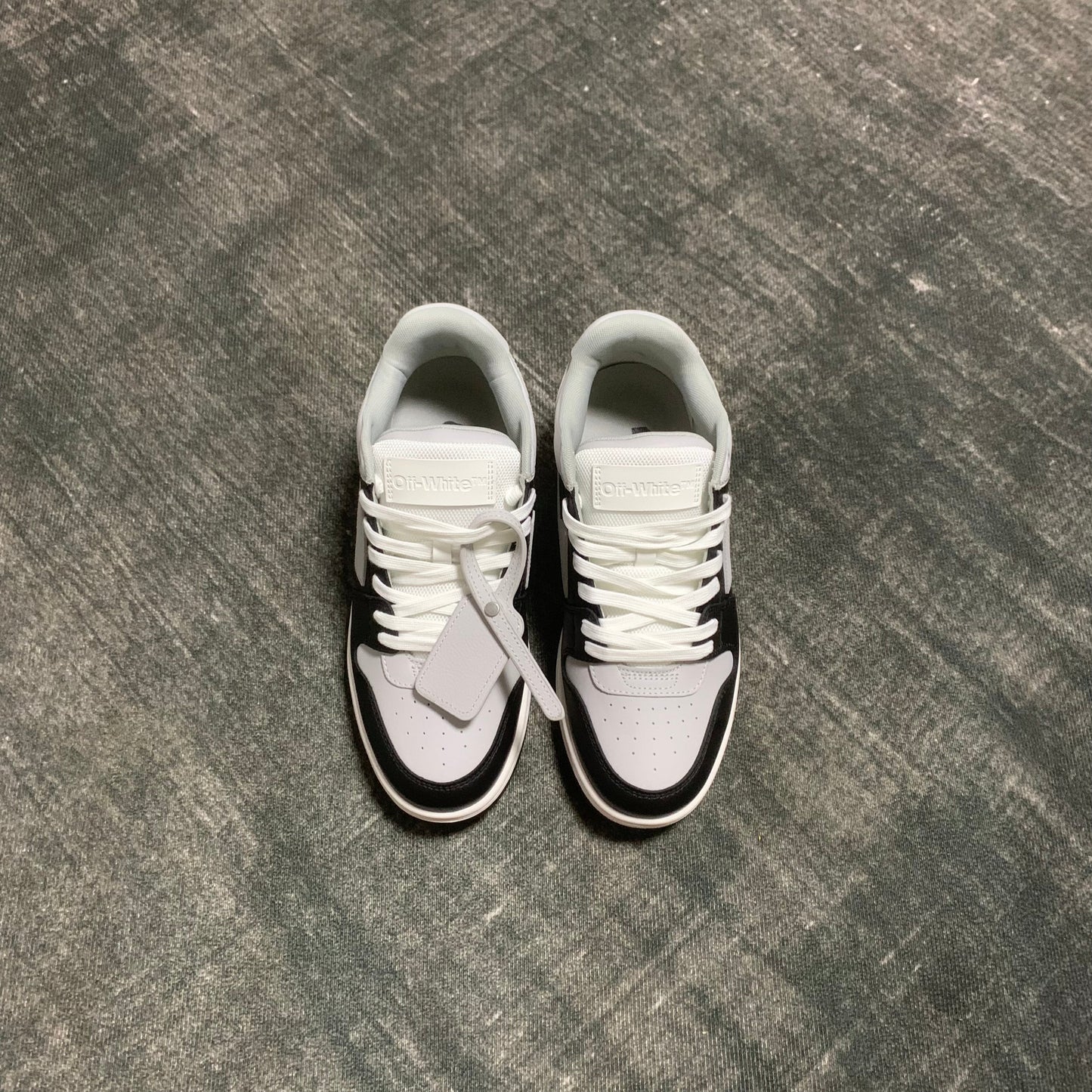 Off-White Out of Office Light Grey Black