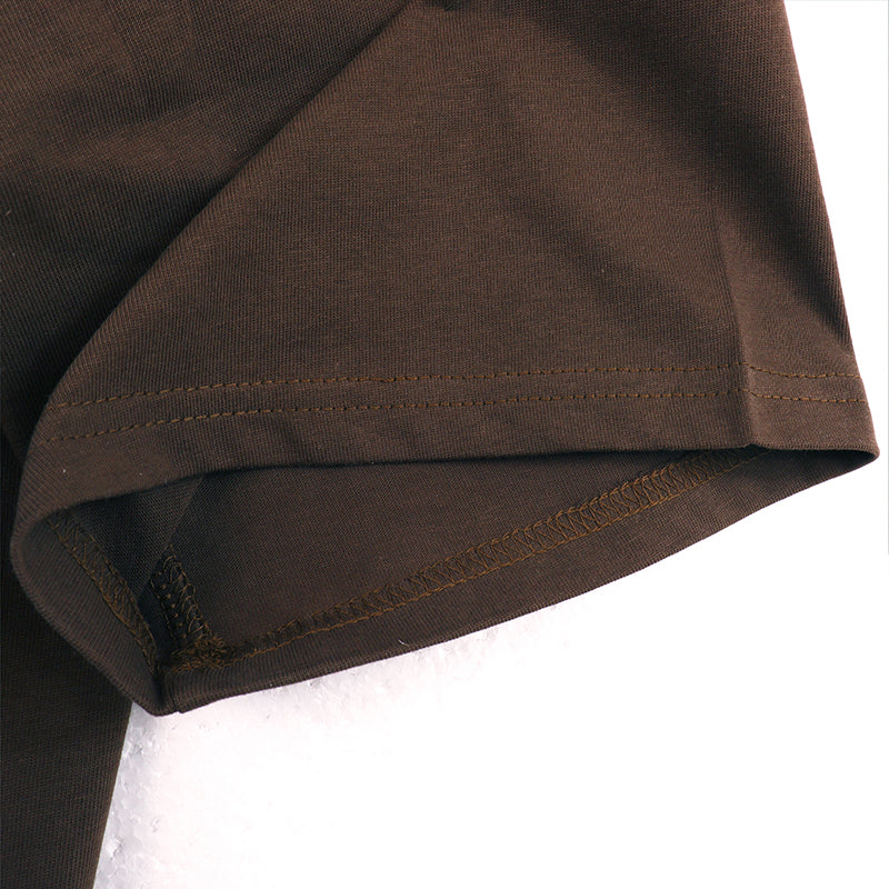 AMIRI frontal amiri eagle print Brown