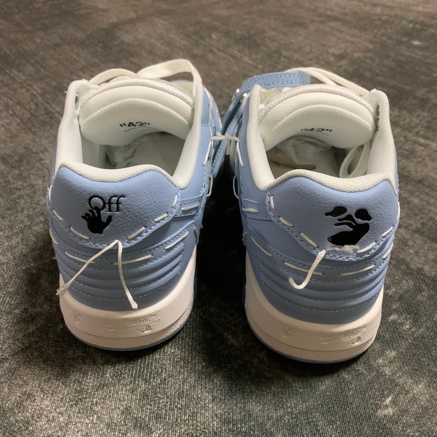 Off-White Out of Office Light Blue.