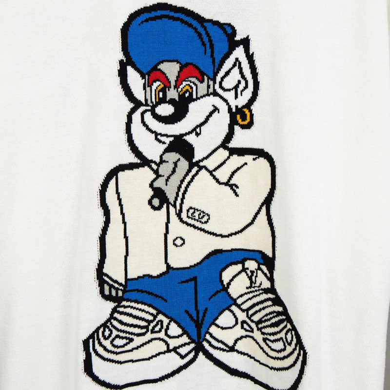 Louis Vuitton Graphic Short-Sleeved Knitwear