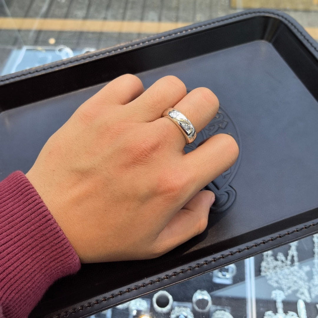 Chrome Hearts - Etched Plus Band Ring