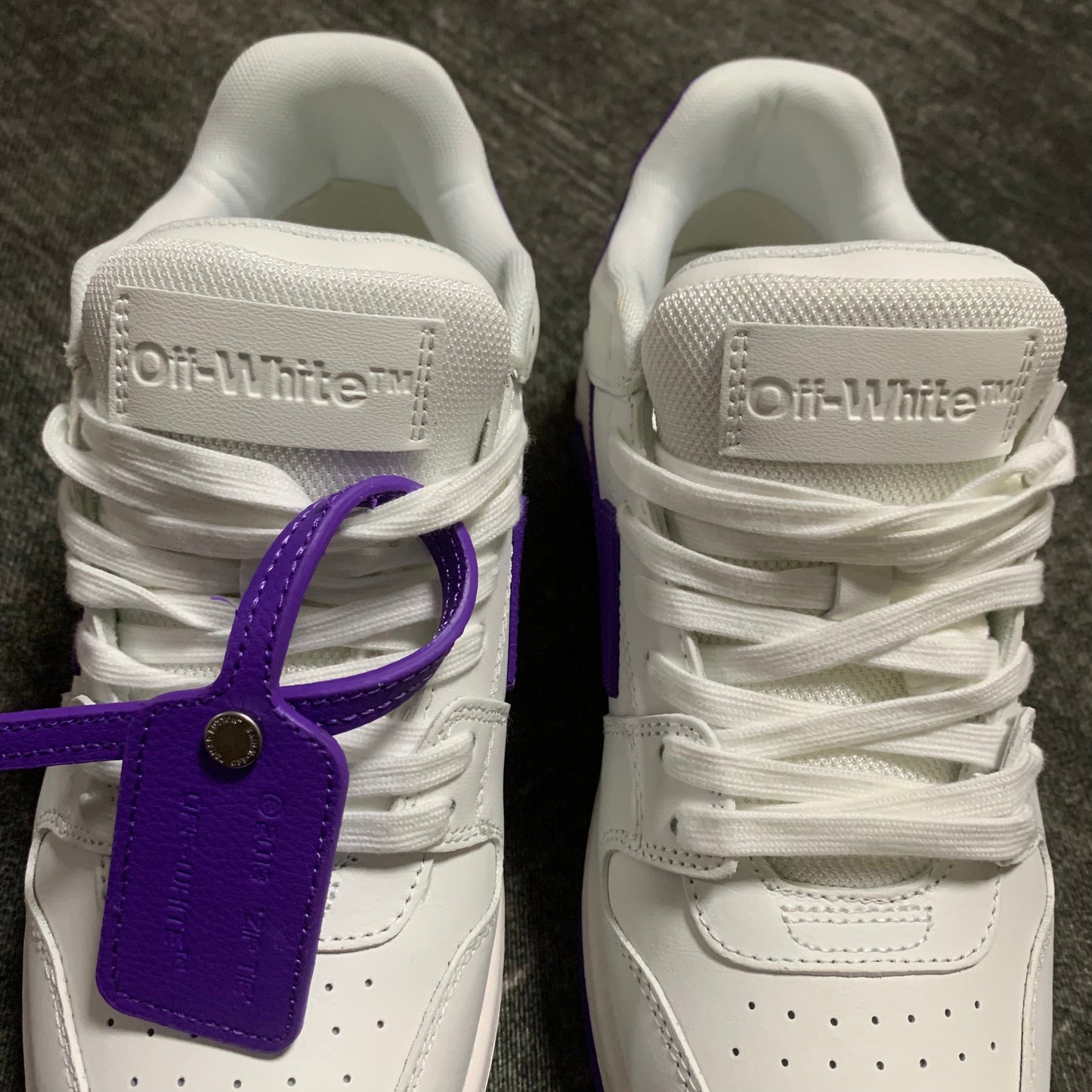 Off-White Out of Office White Purple.
