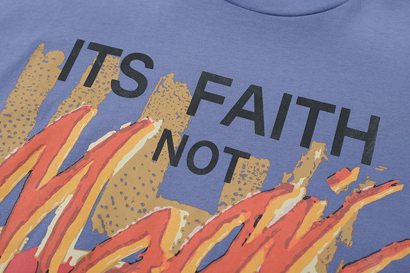 Rivington Roi Rebis Its Not Faith S/S Tee - Vintage Purple