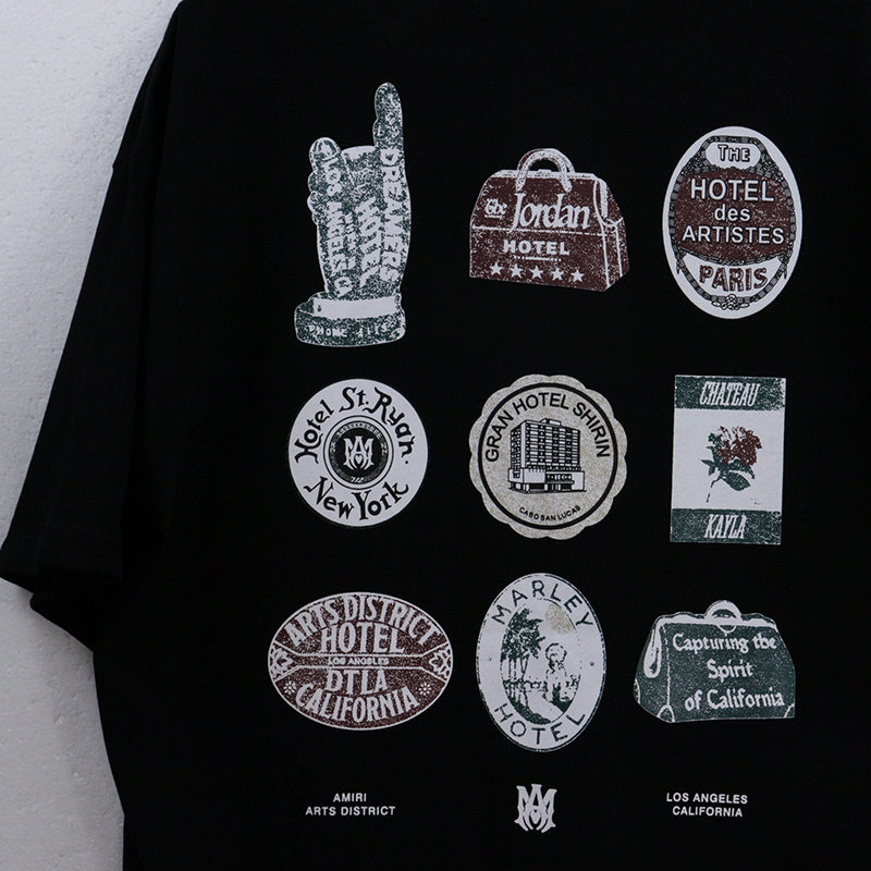 Amiri Hotel Amiri Tee Black