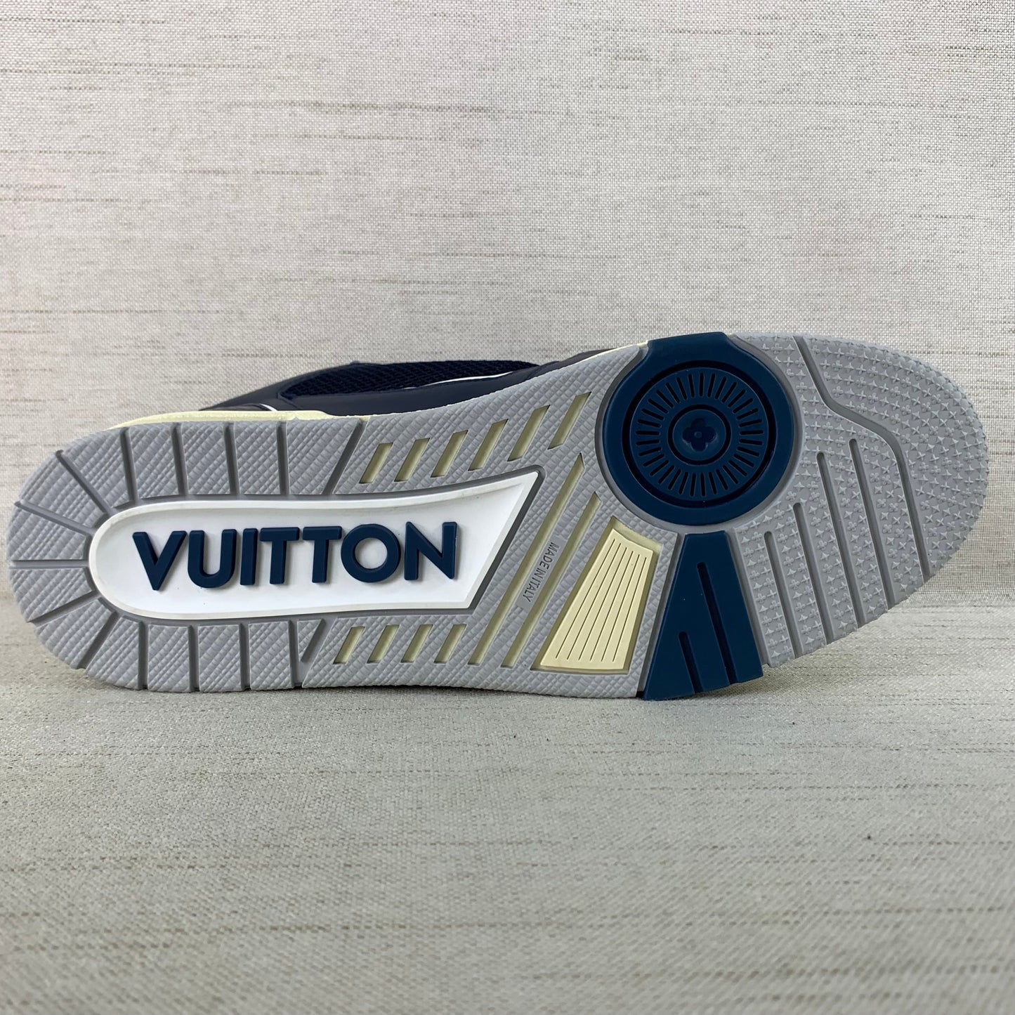 Louis Vuitton LV Trainer Navy Mesh