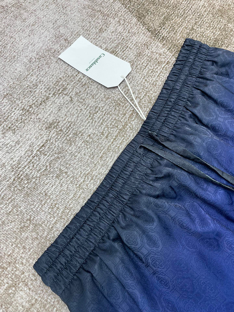 Casablanca Studio De Musique Silk Twill Shorts