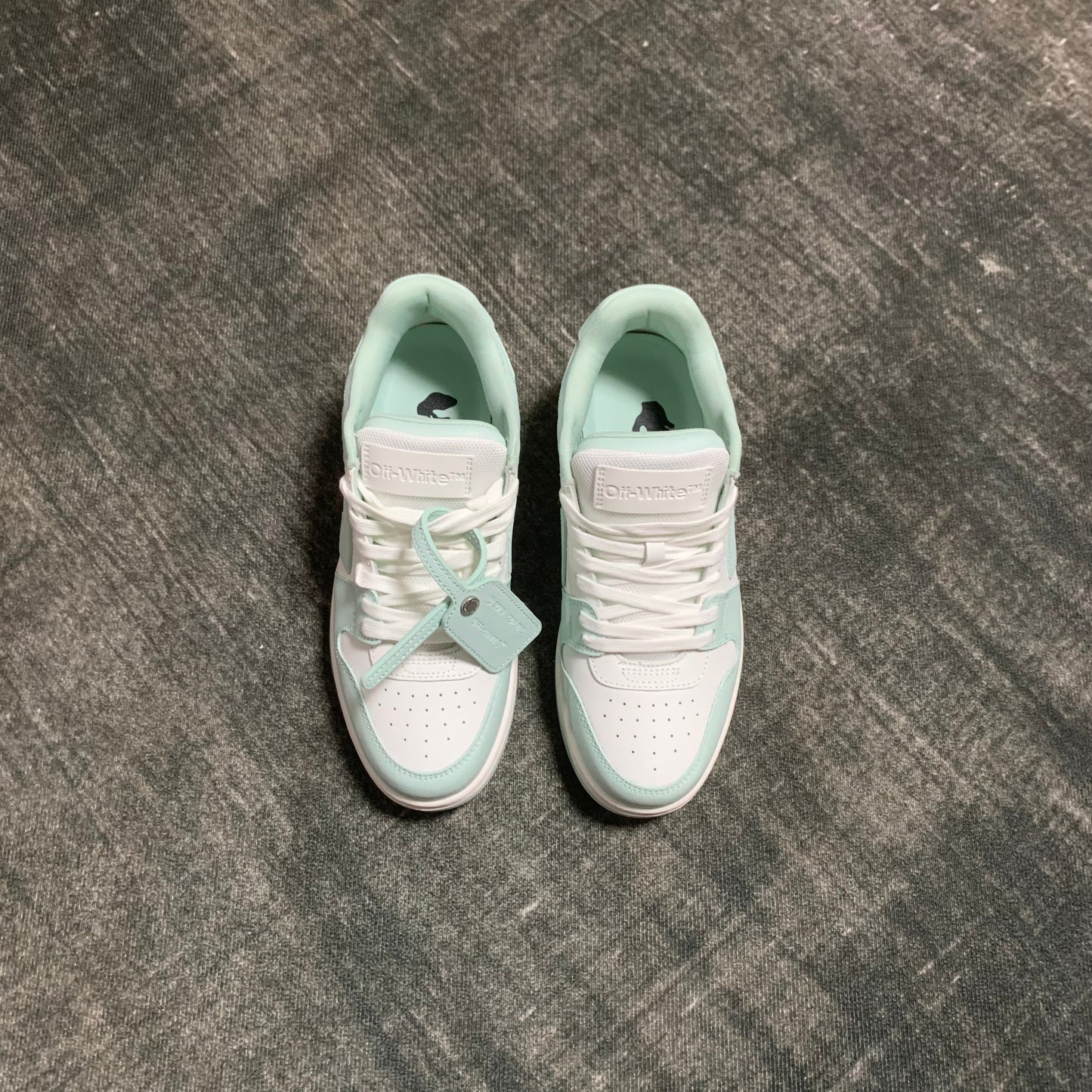 Off-White Out of Office Mint White