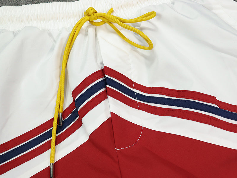 Rhude Monaco Logo Short Red
