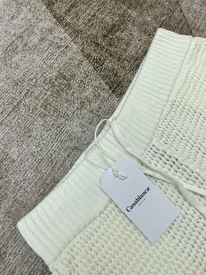 CASABLANCA Tennis Crochet Short