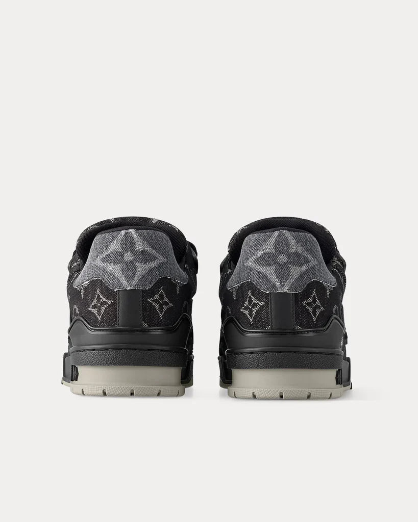 Louis Vuitton LV Trainer Monogram Black Denim