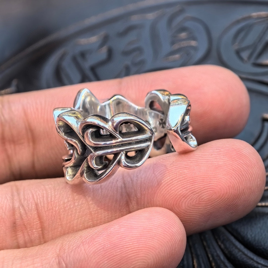 Chrome Hearts - Mirror Fleur De Lis Ring