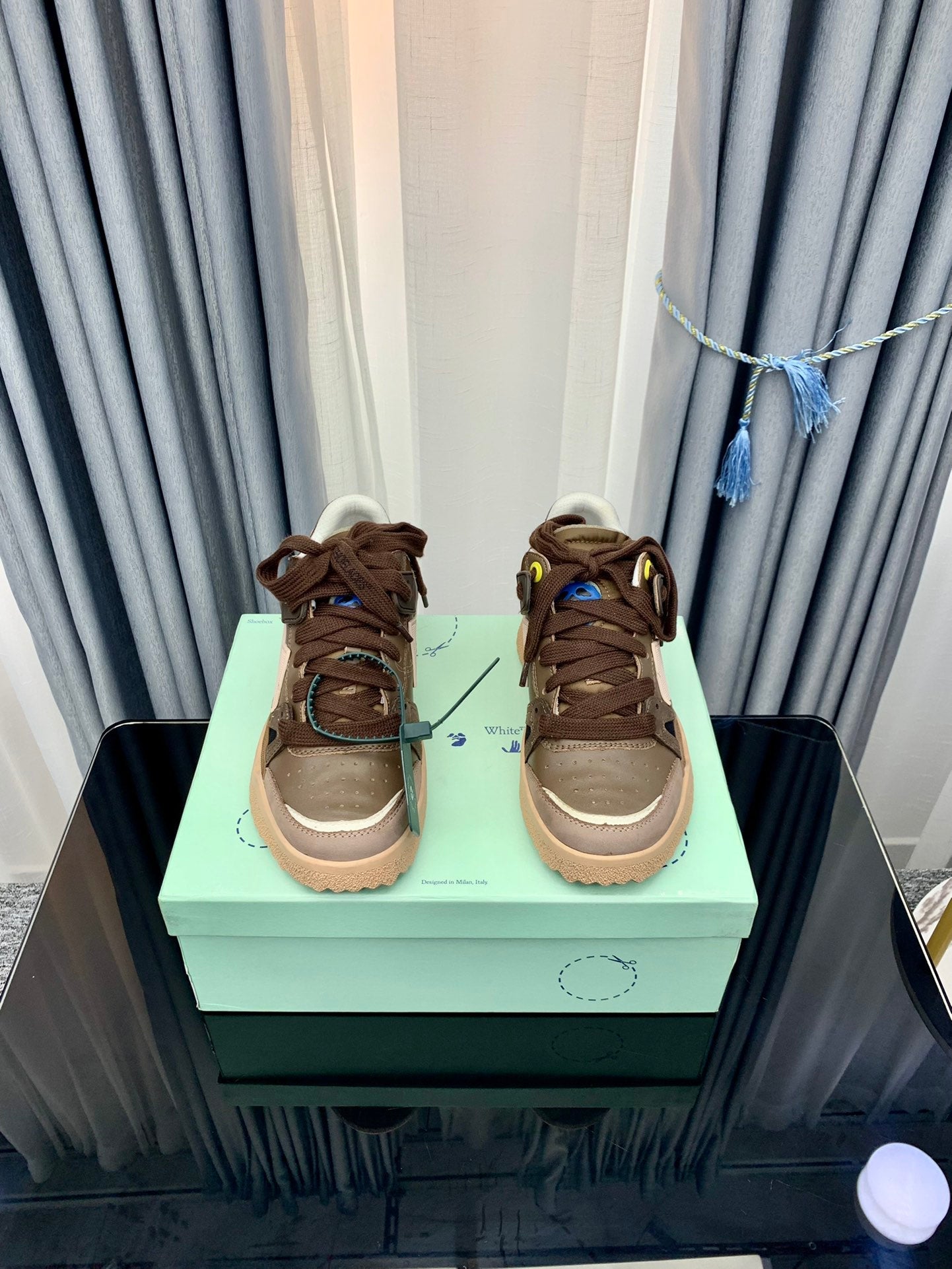 Off-White New Mid Sponge 'Brown Beige'