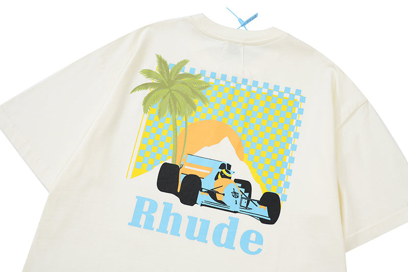 Rhude Moonlight Tropics White