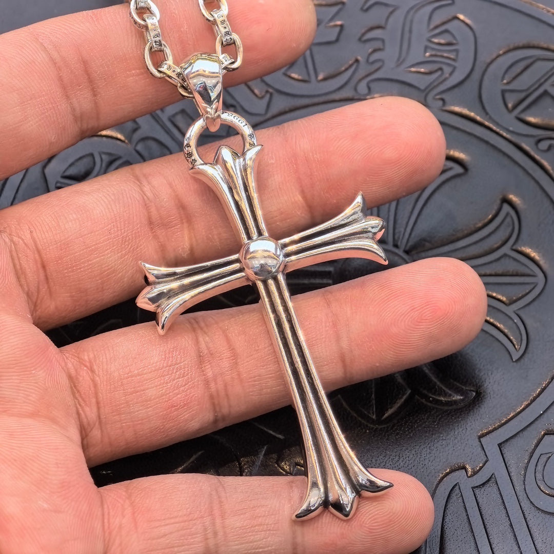 Chrome Hearts - Cross Rock Necklace
