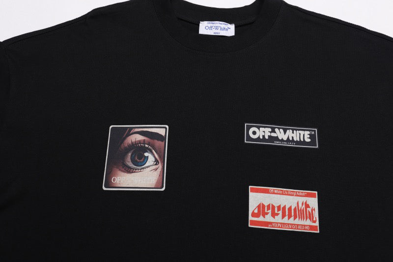 Off-White Logo Eye T-shirt | Black
