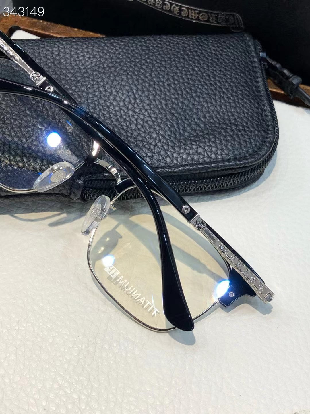 Chrome Hearts Plonker Wayfarer Sunglasses