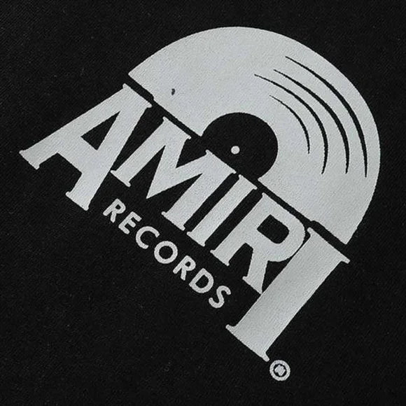AMIRI Records Logo T-Shirt Black