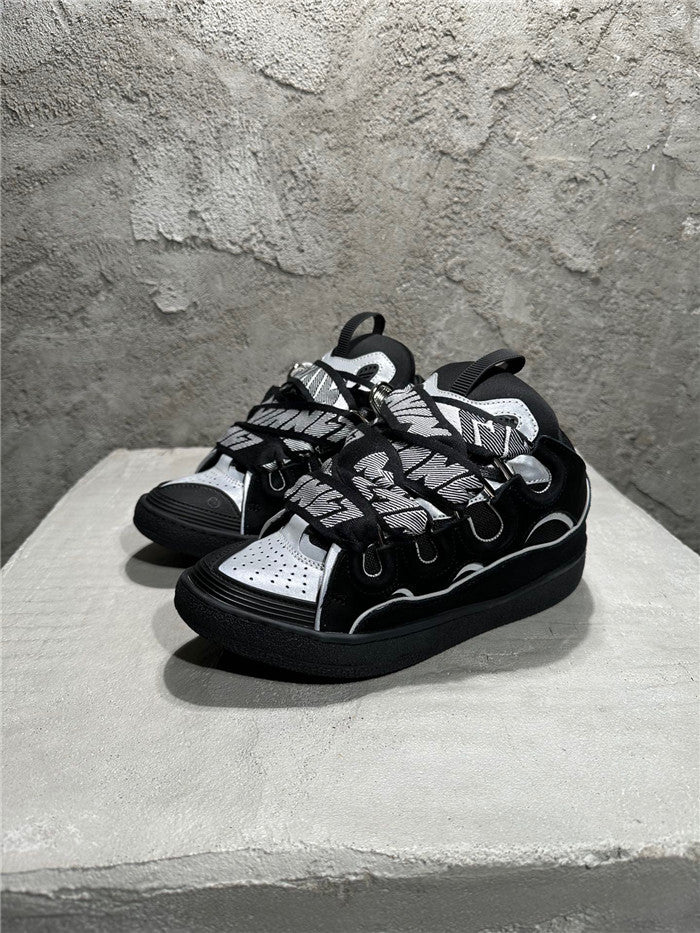 Lanvin Curb Sneaker Black Grey
