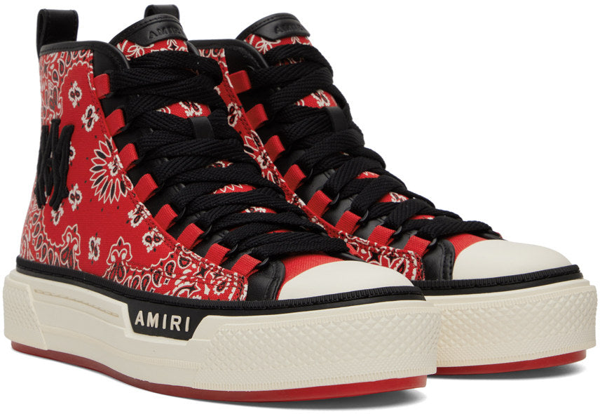 AMIRI Red Bandana M.A. Court High