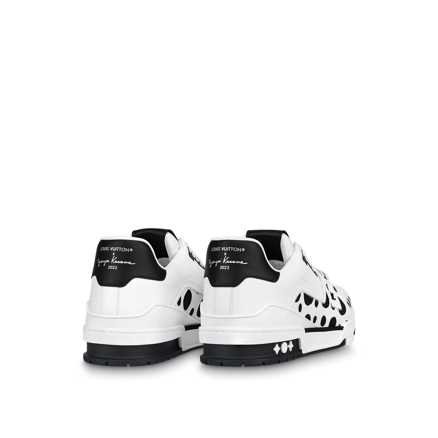 Louis Vuitton LV Trainer X YK Infinity Dots Black