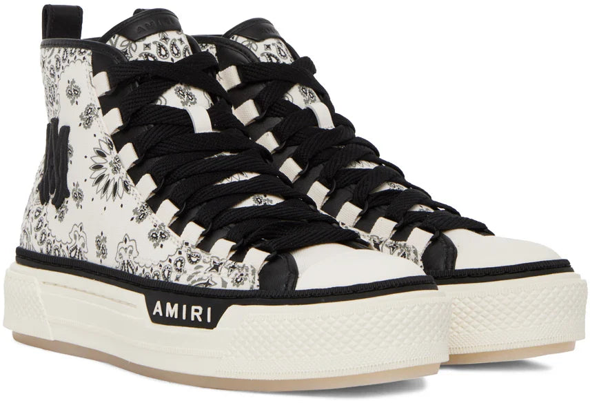 AMIRI White Bandana Court High