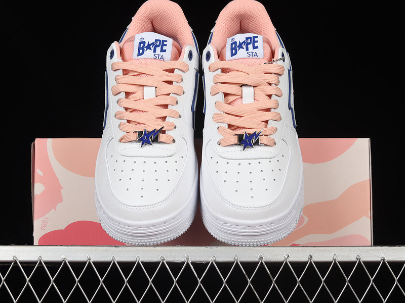 A Bathing Ape Bape Sta BAPY White Pink