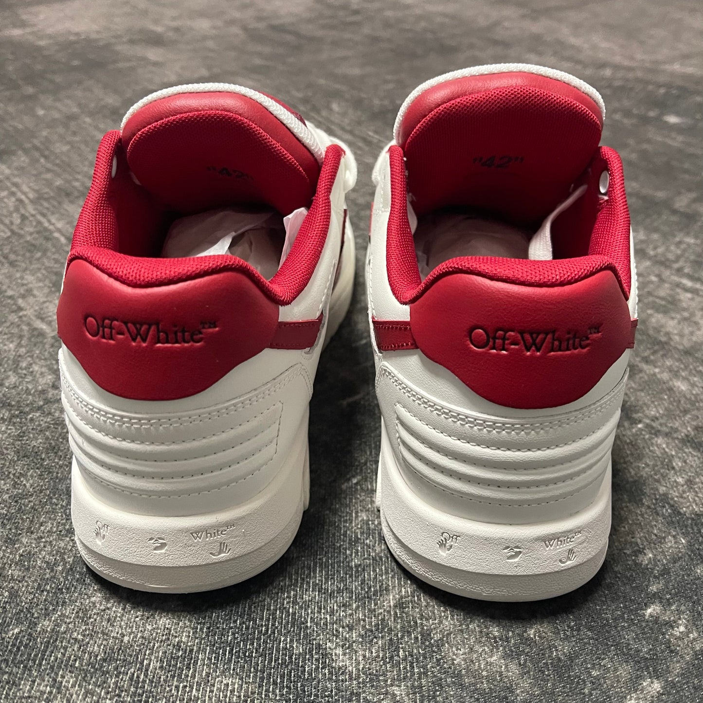 Off-White c/o Virgil Abloh Out Of Office 2024 Lunar New Year White Red