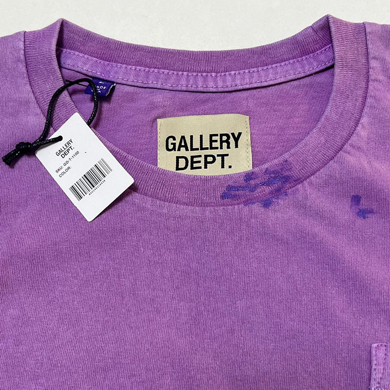 GALLERY DEPT. Vintage Logo Painted T-Shirt Purple