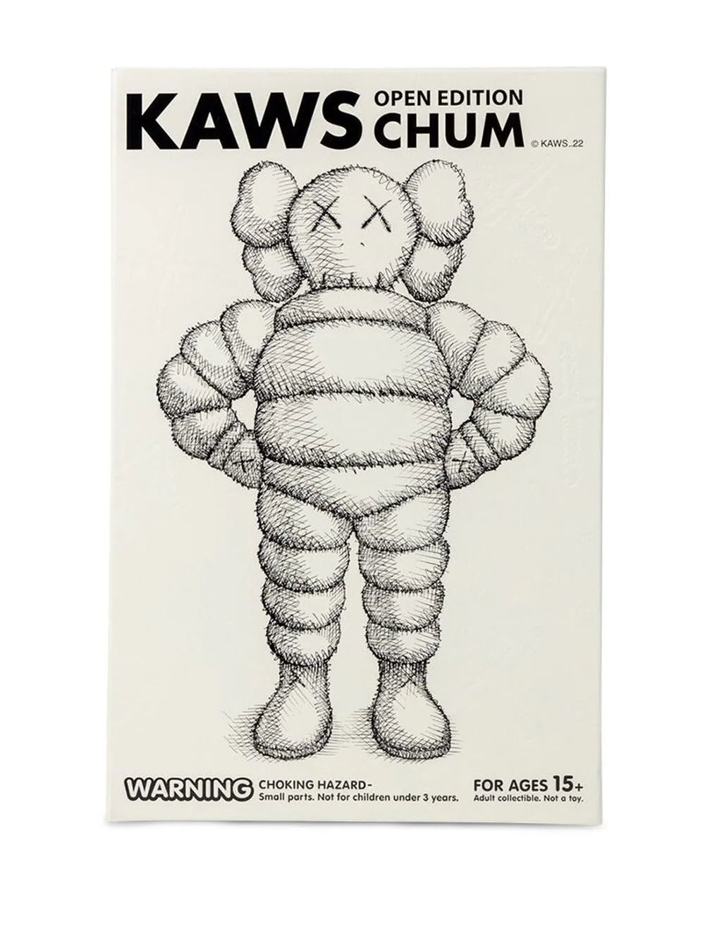 KAWS Chums, 20th Anniversary edition 'White'
