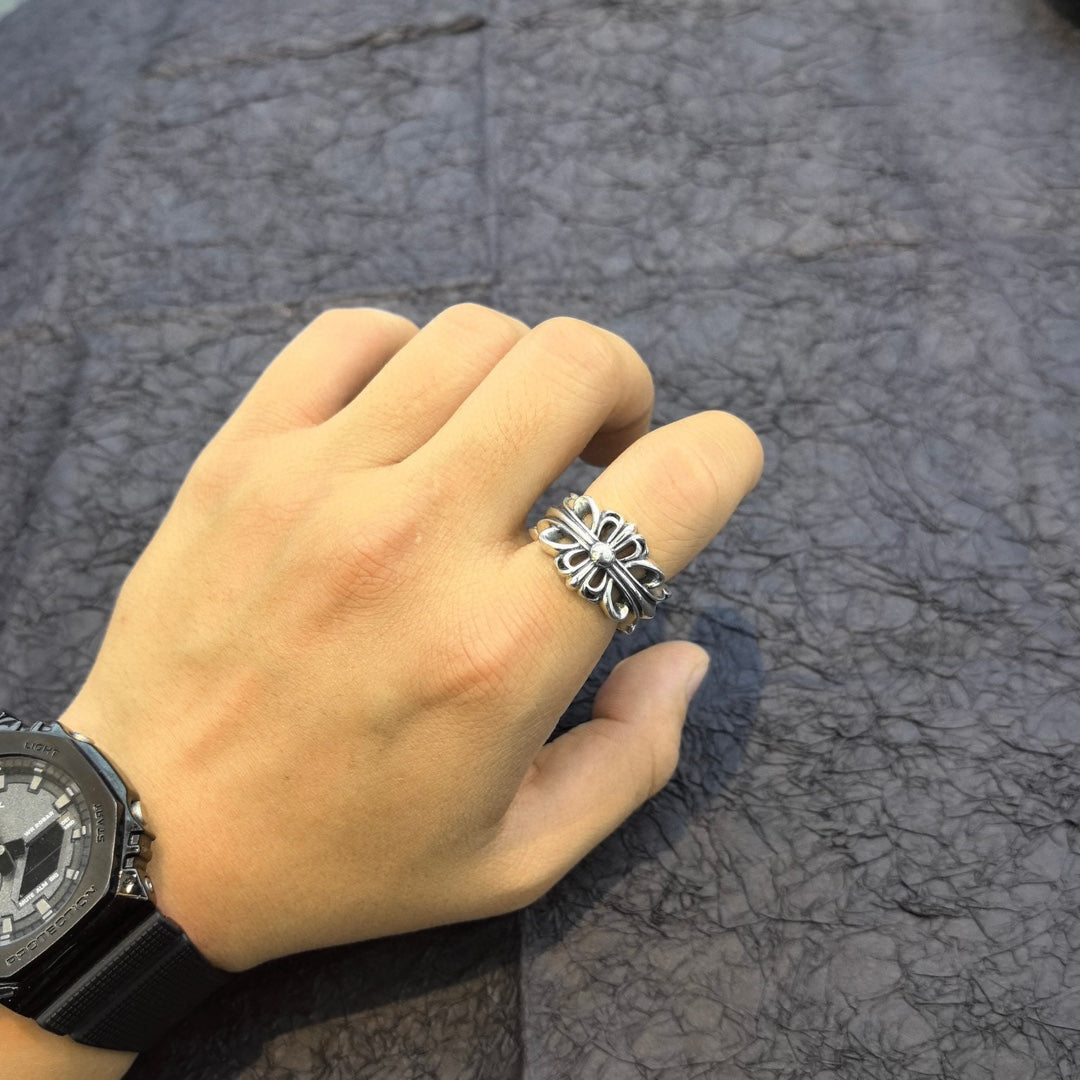 Chrome Hearts - Double Floral Ring