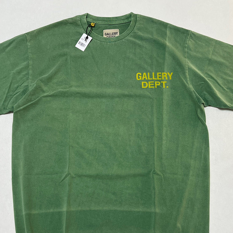 GALLERY DEPT. Vintage Logo Painted T-Shirt Green