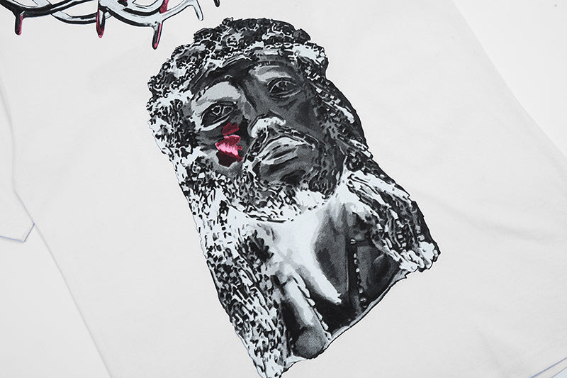 Vlone Yams Day Jesus Piece T-shirt White