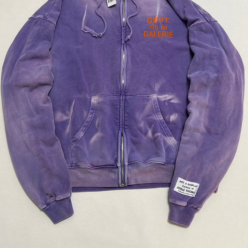 Gallery Dept. French Zip Hoodie Purple