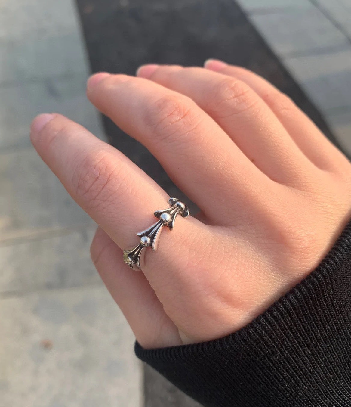 Chrome Hearts - Crosstail Band Ring