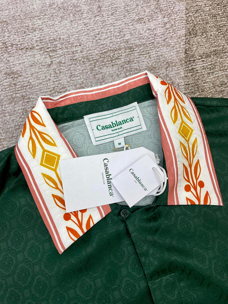 CASABLANCA Unity Is Power Silk Shirt