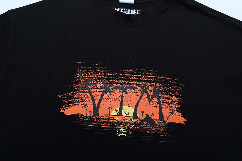 VETEMENTS Palmtree T-shirt | Black