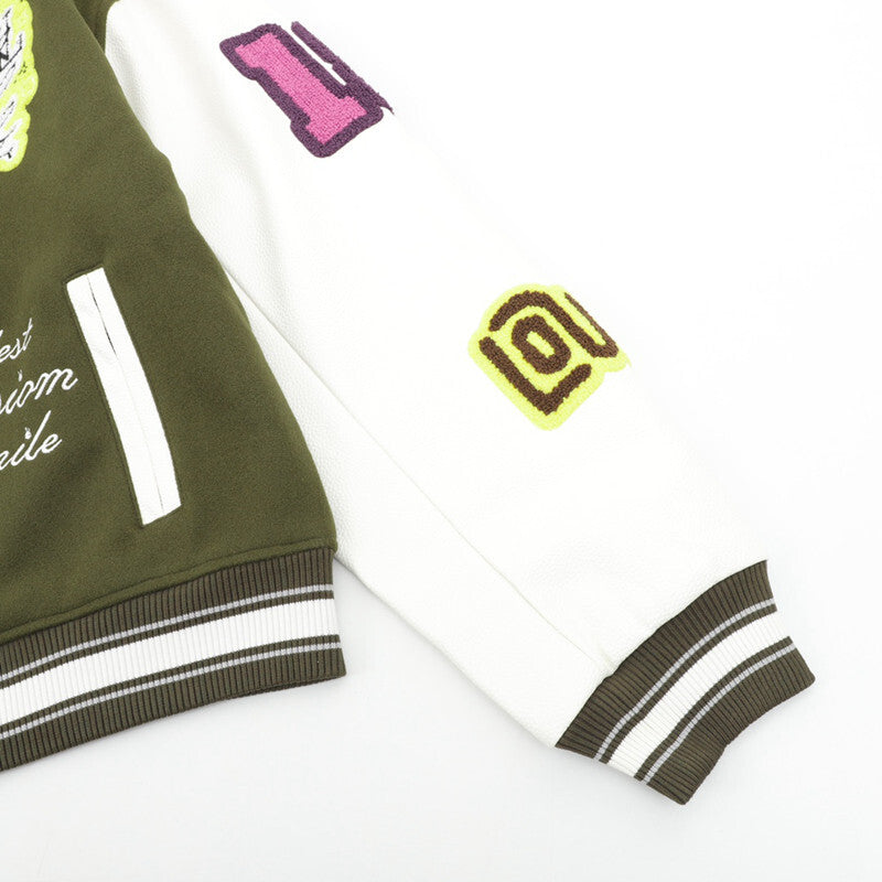 Embroidered Lettering Patch Green | LOUIS VUITTON